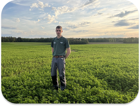 Visuel du projet Resoil porté par Jules, illustrant une initiative agricole bas carbone