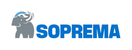 Logo du client Soprema, utilisateur du logiciel Gouti