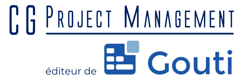 Logo CG Project Management - éditeur de Gouti, logiciel de gestion de projet